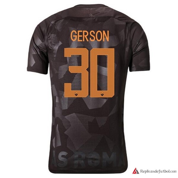 Camiseta AS Roma Tercera equipación Gerson 2017-2018
